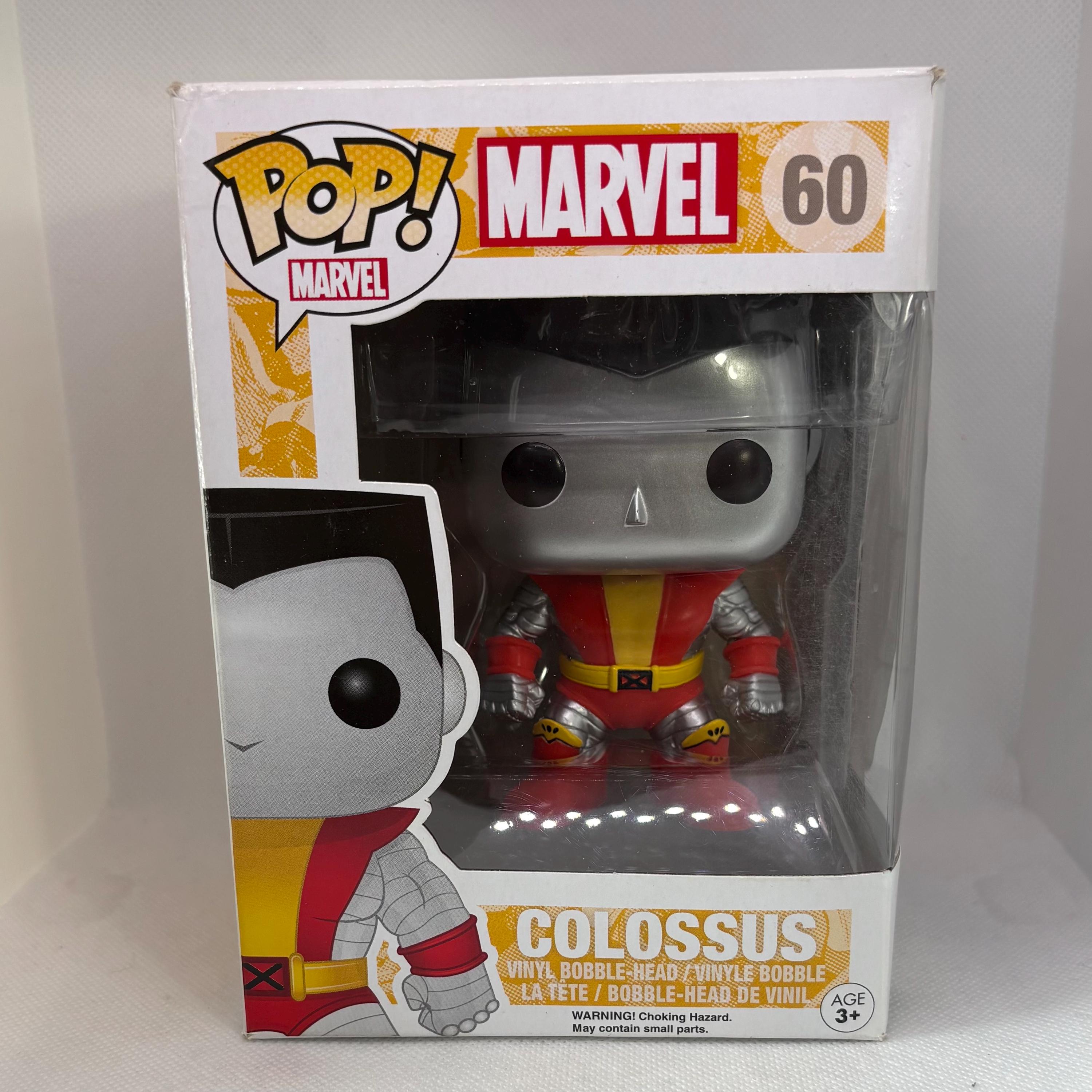 Funko Pop! Marvel #60 Colossus (x-men) – Vaulted Classic Bobble