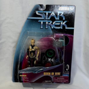 1998 Playmates Star Trek Warp Factor Series 5 Seven of Nine action figure 7 of 9