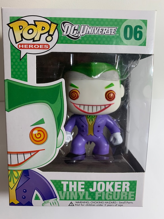 The Joker Funko Vinyl Pop Figure DC Comics - Etsy Italia