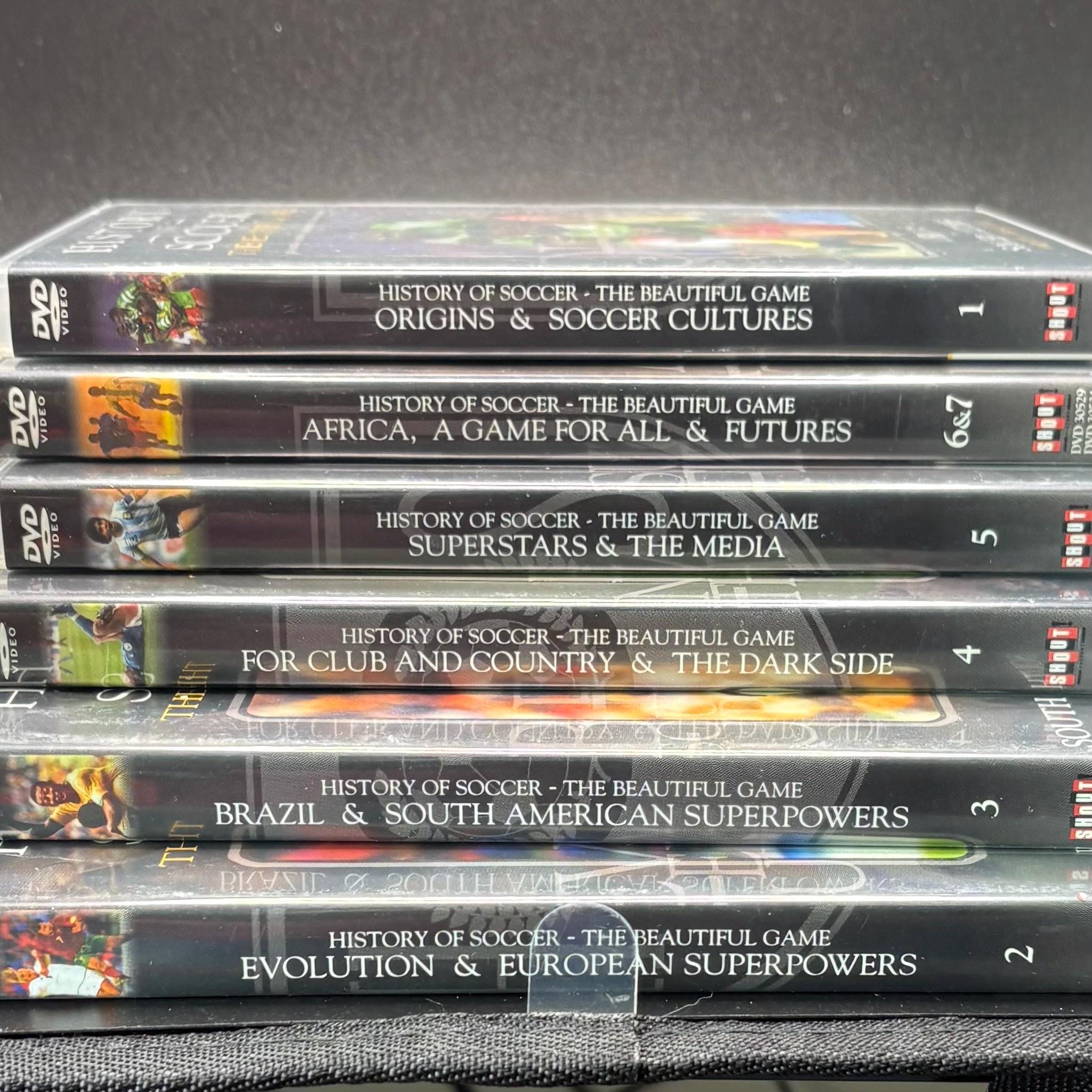 【中古】History of Soccer [DVD] [Import] History of Soccer DVD Set: the Game, 7-volume Collection - Etsy