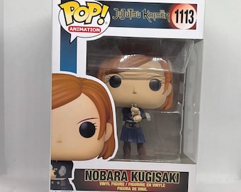 Funko Pop! Animation #1113 Nobara Kugisaki – Jujutsu Kaisen Vinyl Figure | Anime Collectible Gift | Tokyo Jujutsu High Student | New in Box
