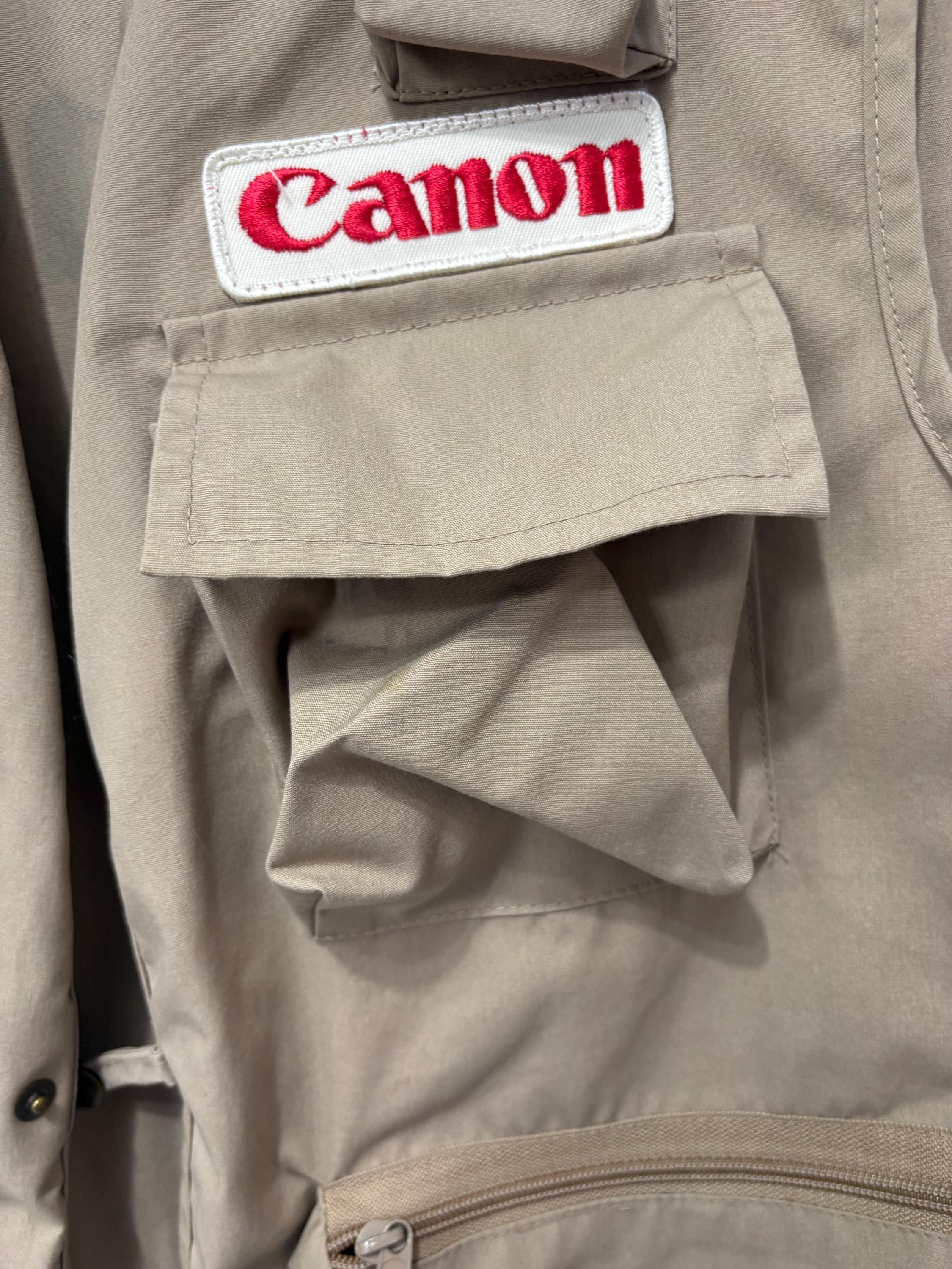 Vintage Canon Professional Photography Vest – Photojournalist
