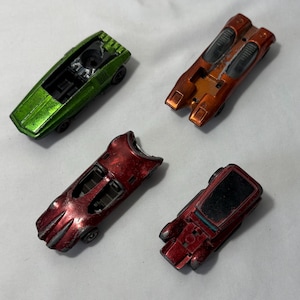 Hot Wheels Redline Restoration Lot – 4 Vintage Cars for Parts Projects