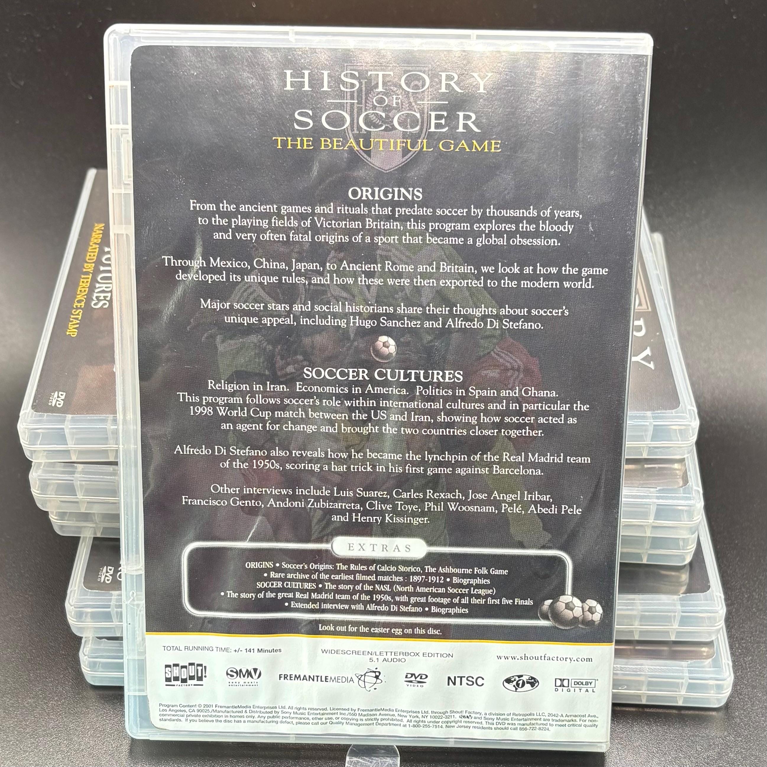 【中古】History of Soccer [DVD] [Import] Amazon.com: History of Soccer: The Beautiful Game : Terence Stamp