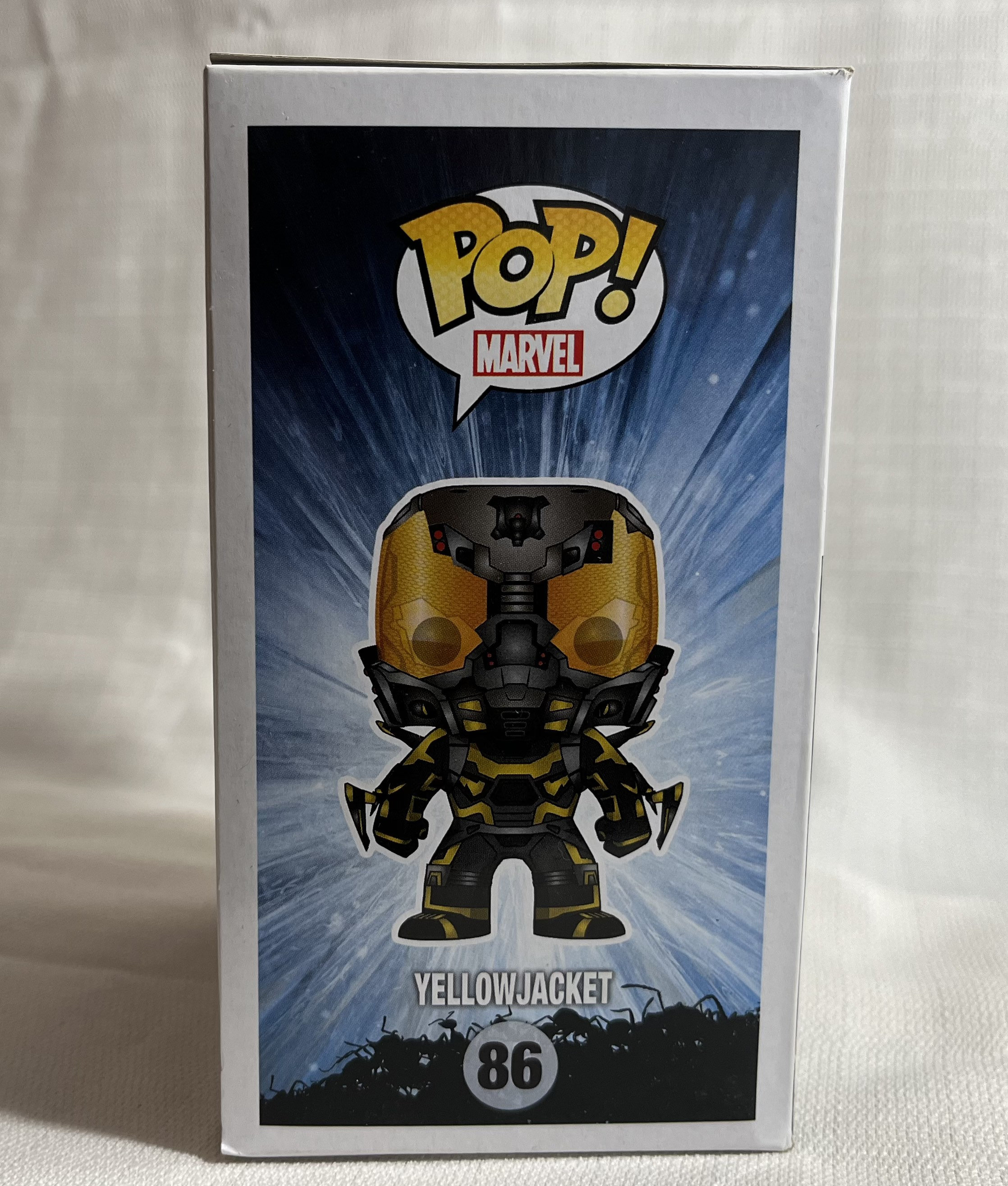 Funko Pop! Marvel: Ant-Man - Yellowjacket Limited Edition Vinyl Bobble-Head Figur #86