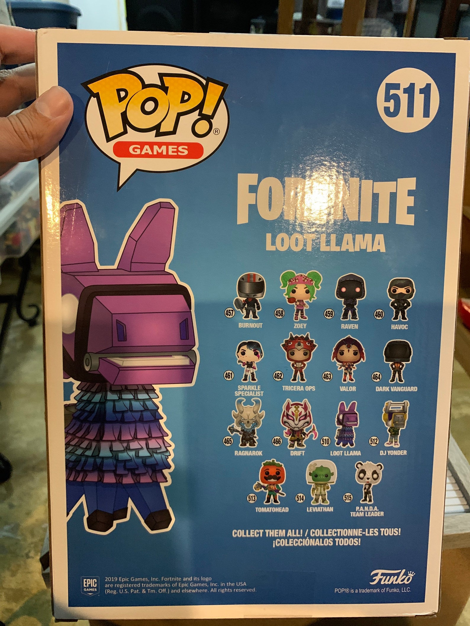 loot llama funko pop