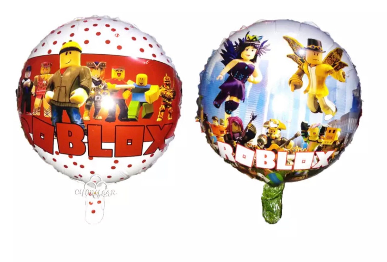 2pcs Roblox Foil Balloon for birthday Party Supplies Etsy