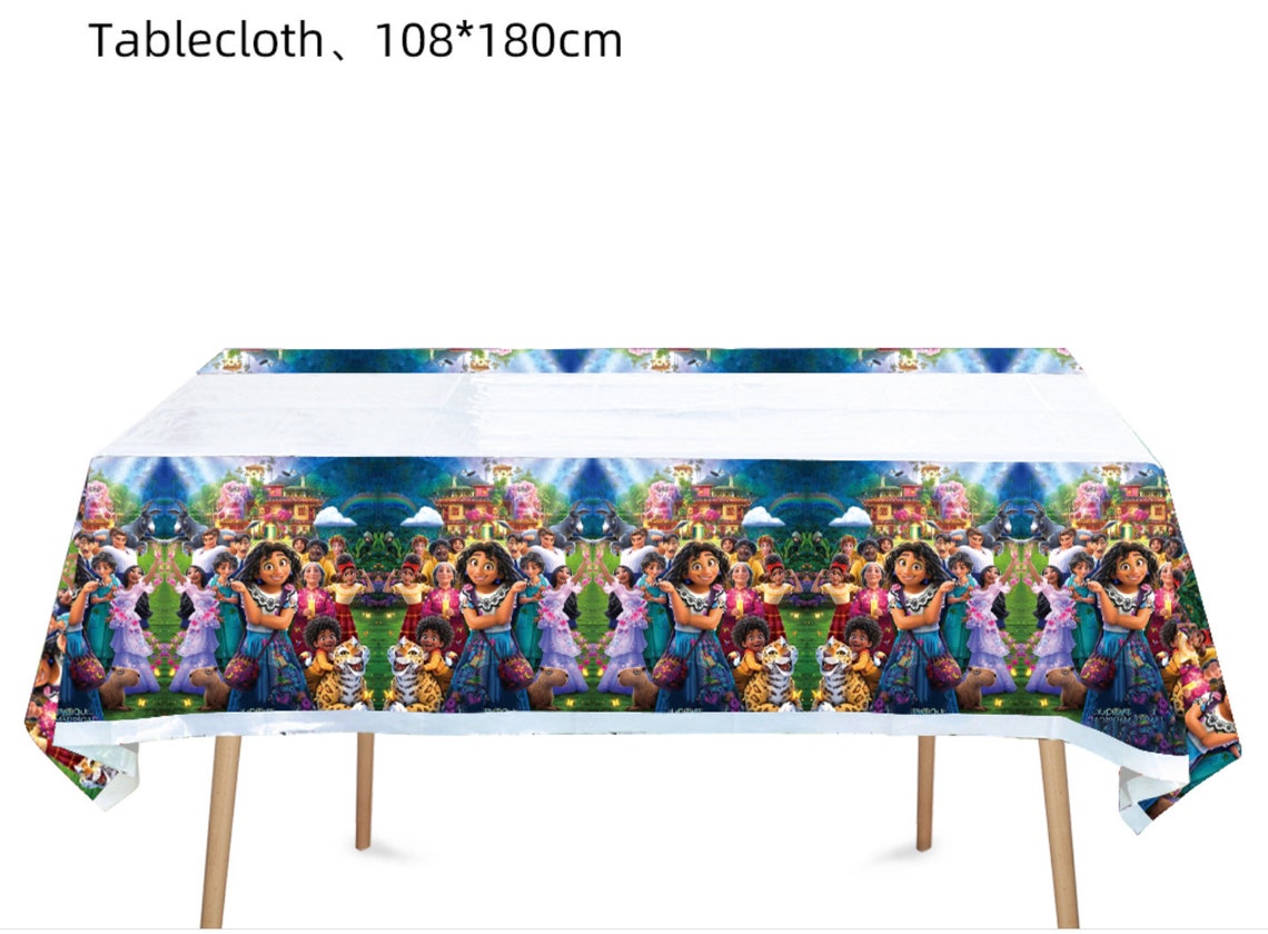 Encanto Themed Cups Plates Table Cover Banner and More Etsy