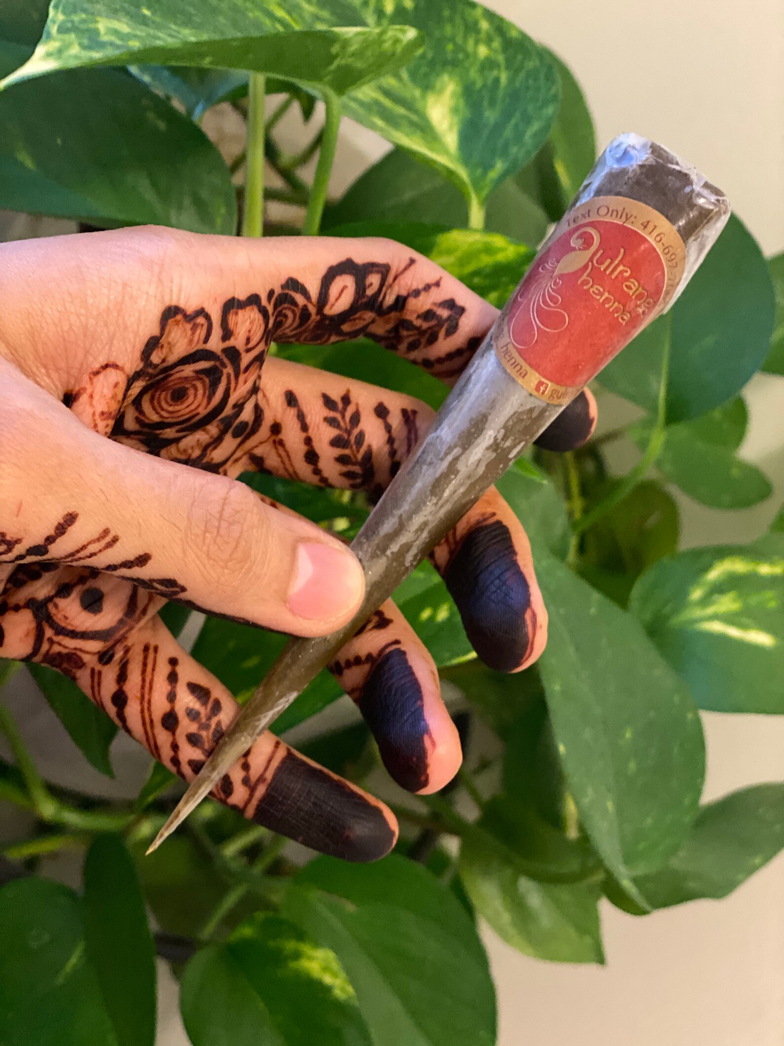 Natural Henna Cones Homemade Henna Hennanatural Etsy Canada