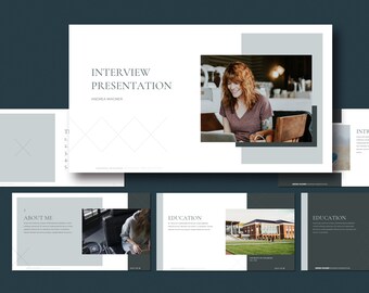 Creative Self Introduction Slide Template for PowerPoint, Resume PPT Pitch Deck, About Me Layout to Introduce Yourself, Personal CV Design