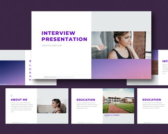 Job Interview Presentation PowerPoint Template