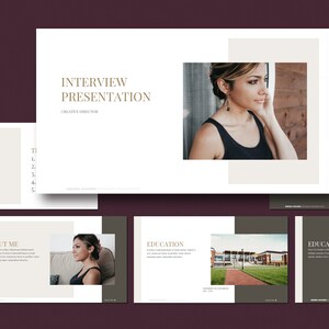 Job Interview Presentation PowerPoint Template image 1