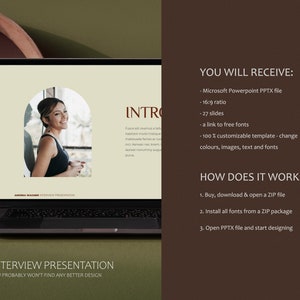 Job Interview Presentation PowerPoint Template image 9