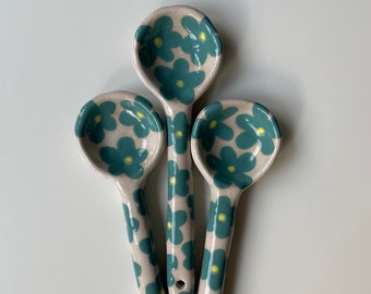 Handmade ceramic spoon , ceramic spoon , handmade gift , ceramic gift