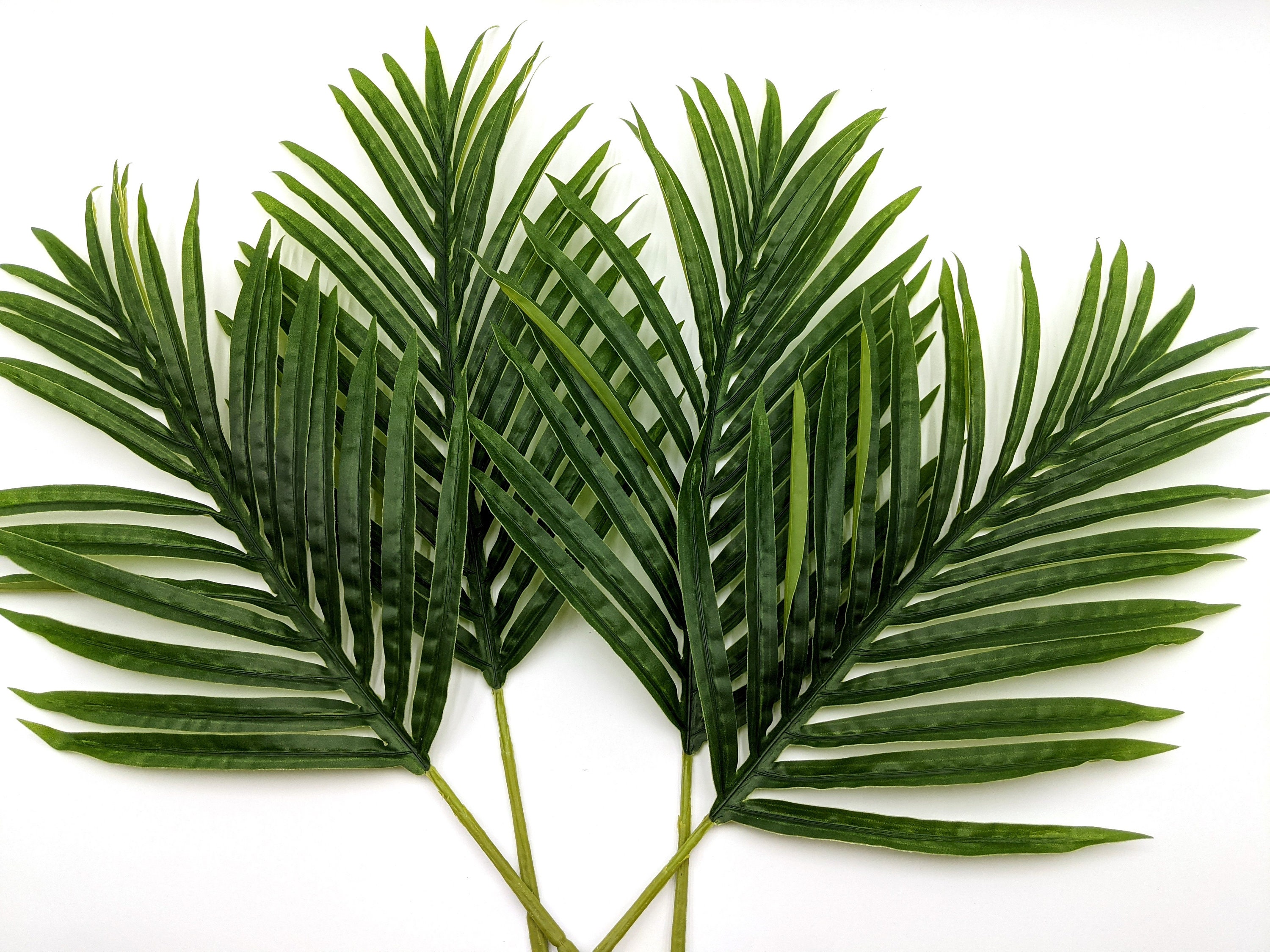 A&B Home F2649 Faux Palm Green Stems