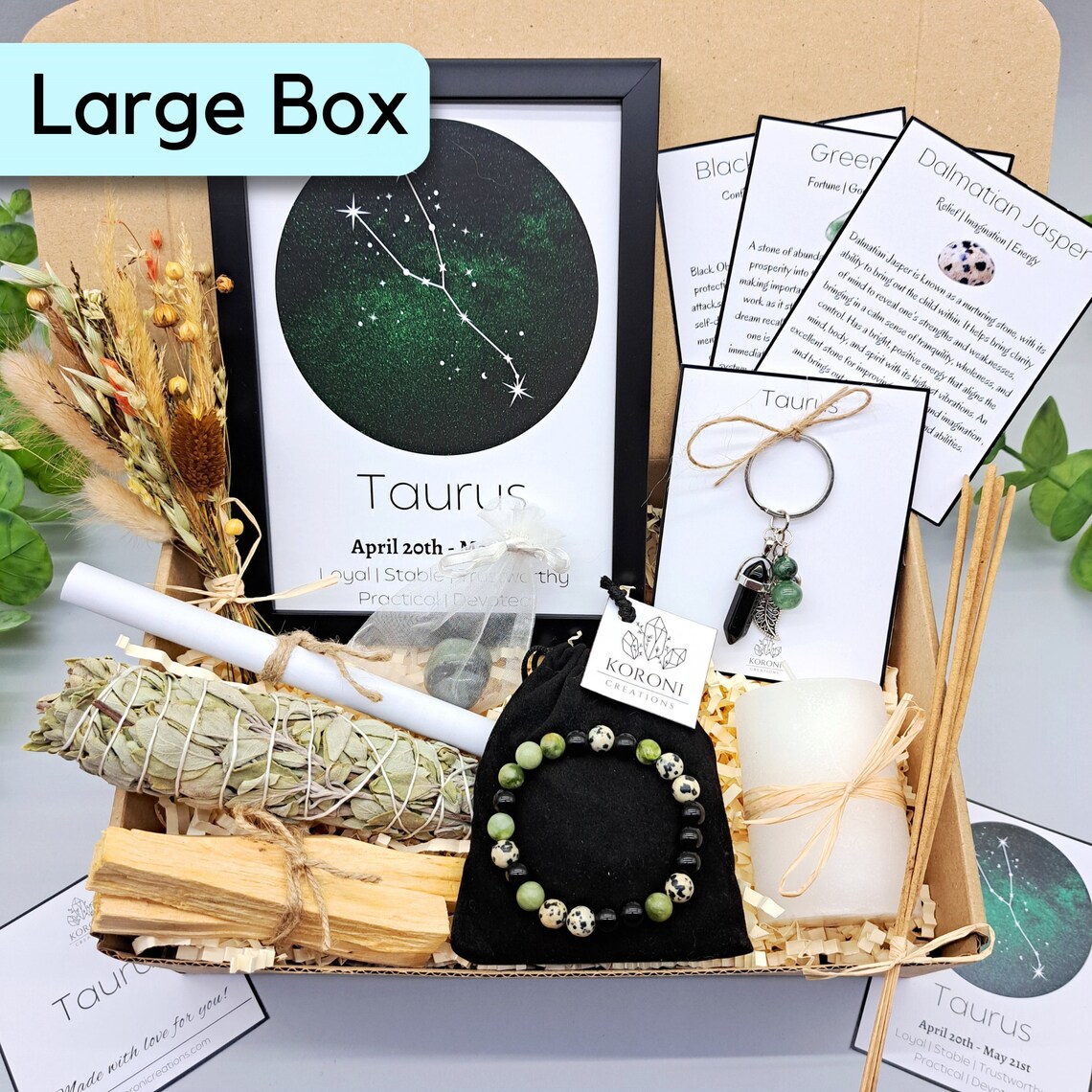 TAURUS Gift Box, Taurus Birthday Gift, Taurus Gift Set for Women ...