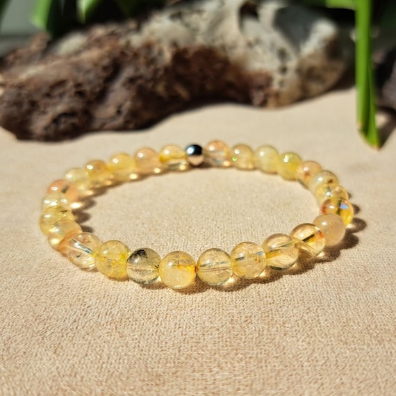 Bracciale Portafortuna Donna A Doppio Strato Con Perle E Pietre Curative Naturali – Regalo Spirituale