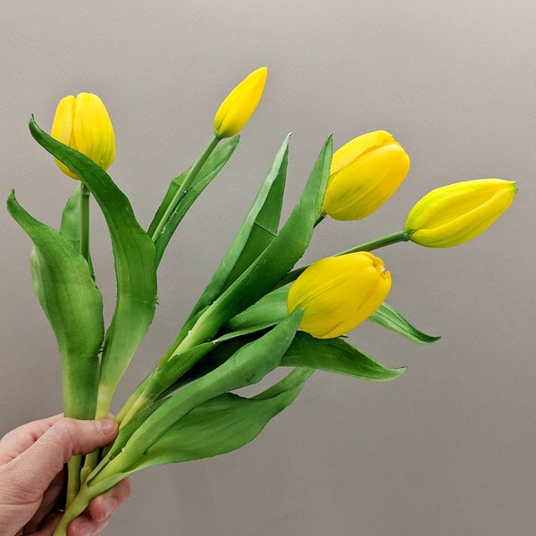 Real Touch Tulips Etsy