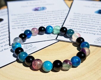 Capricorn Crystal Bracelet, Zodiac Crystal Jewelry, Capricorn Bracelet, Beaded Zodiac Bracelet, Astrology Bracelet, January Birthday Gift