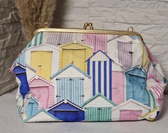 Kosmetiktasche, handmade,Make up Tasche,Beauty Bag,Kulturbeutel, Schminktasche,Toilettentasche,Kosmetik Organizer,Make up Organizer,bunt