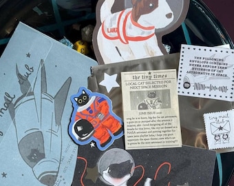 Leftover Tiny Mail Club - June 2026 - Space Theme