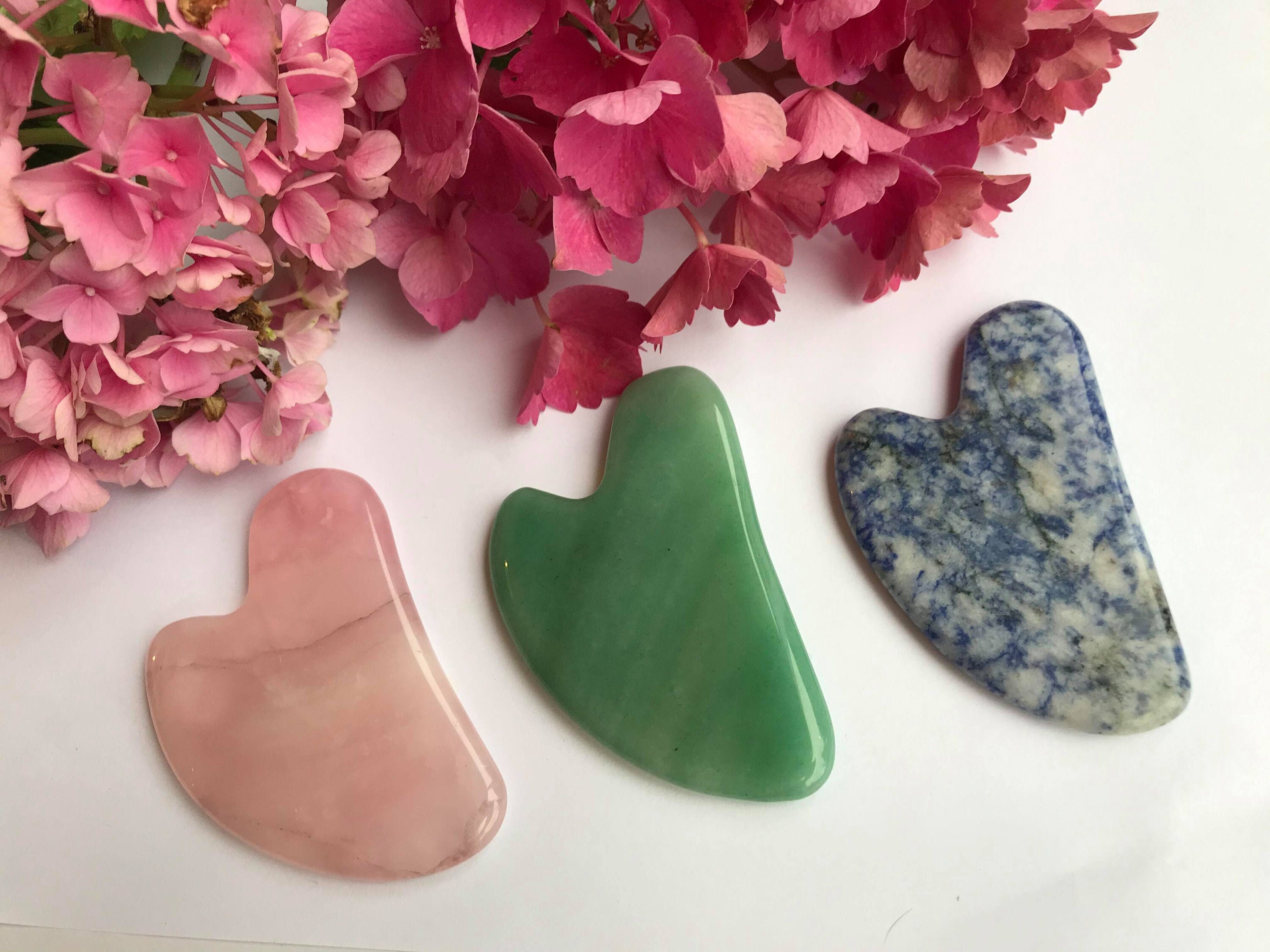 Facial Gua Sha Stones Etsy