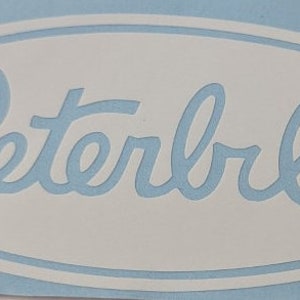 Peterbilt decal