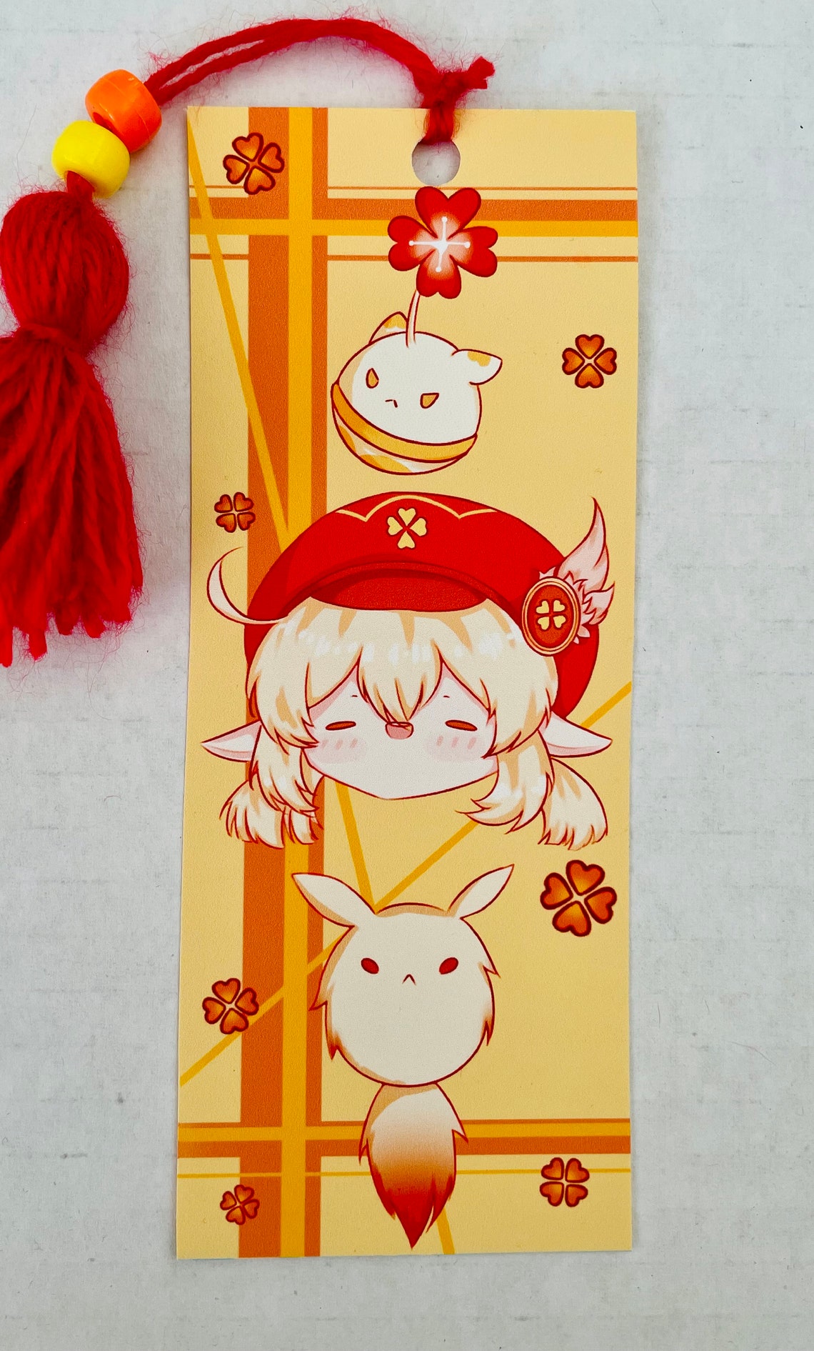 Chibi Genshin Design Bookmarks 5.4x14cm | Etsy