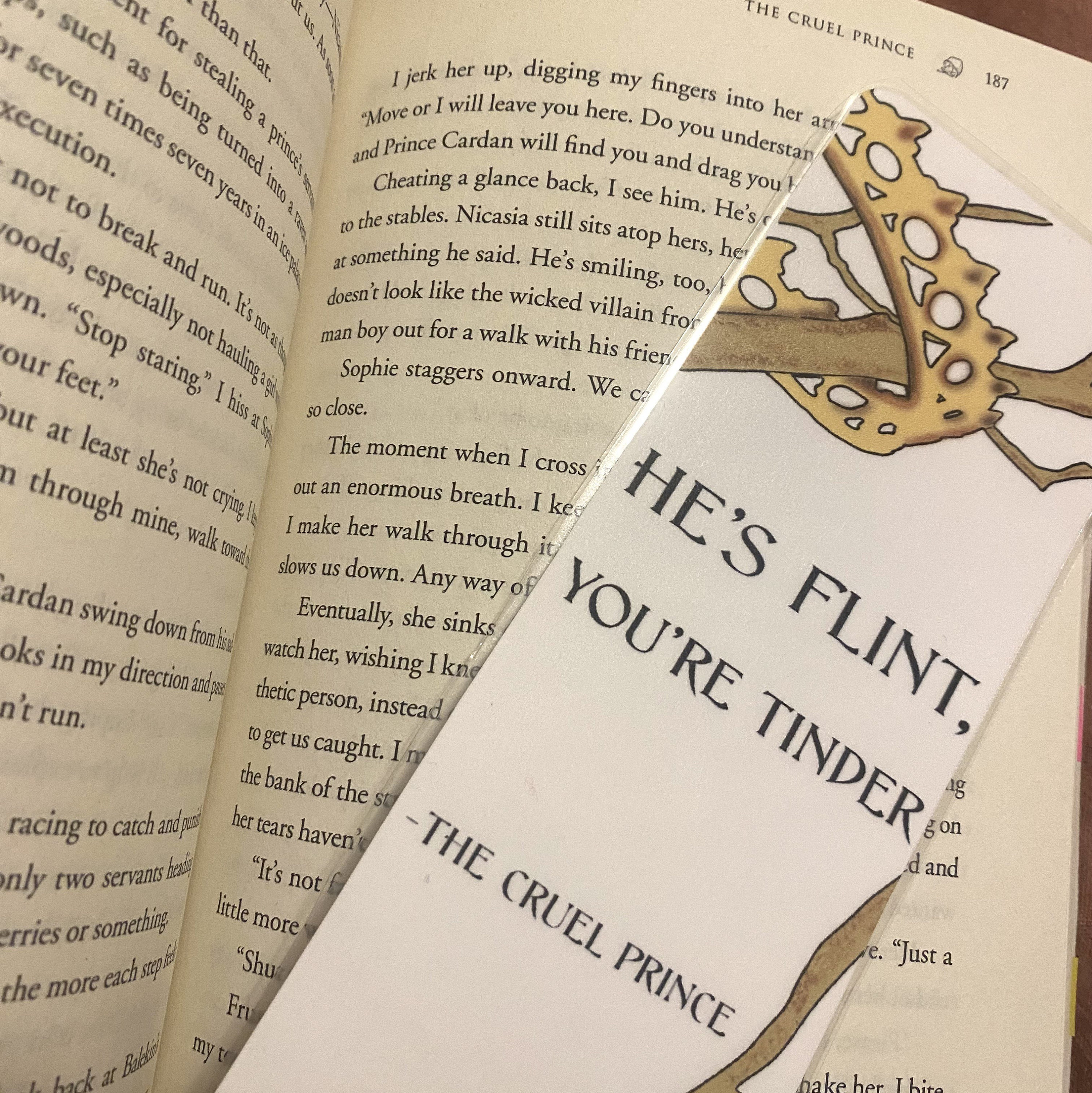 The Cruel Prince Bookmarks With Quotes - Etsy