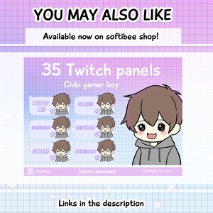 Pngtuber Chibi – 4x Png Tuber Chibi Anime Boy Avatars With Brown Hair ...