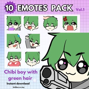Boy Twitch Emotes , 10 Boy Emotes, Twitch Emotes, Discord Emotes, YouTube Emotes, Male Emotes For Streamers & japanese emotes