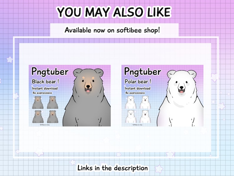 Pngtuber bear vtuber bear model kawaii anime brown bear.
premade pngtuber animal for you streaming platfrom!
You can use this animal pngtuber at twitch, youtube, discord and tik tok!
By uplouding in to vetube minito obs\stream labs software!