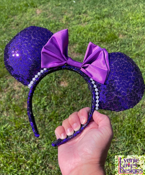 Custom Handmade Purple Potion Mickey Ears, Disney Inspired  display picture 1