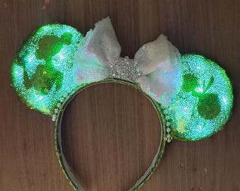 Tiana Mouse Ears, Princess and the Frog Mouse Ears, Glow  display picture 3