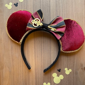 Tower of Terror Mouse ears, HtH Mouse ears, Hollywood Tower ears, Twilight Zone Ears, Custom Handmade Disney Inspired Mickey Ears