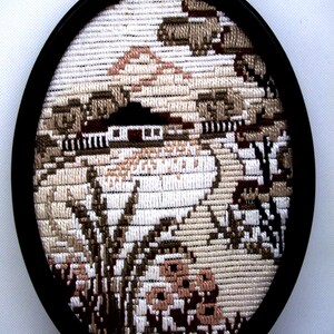 A mural with a beautiful snowy landscape