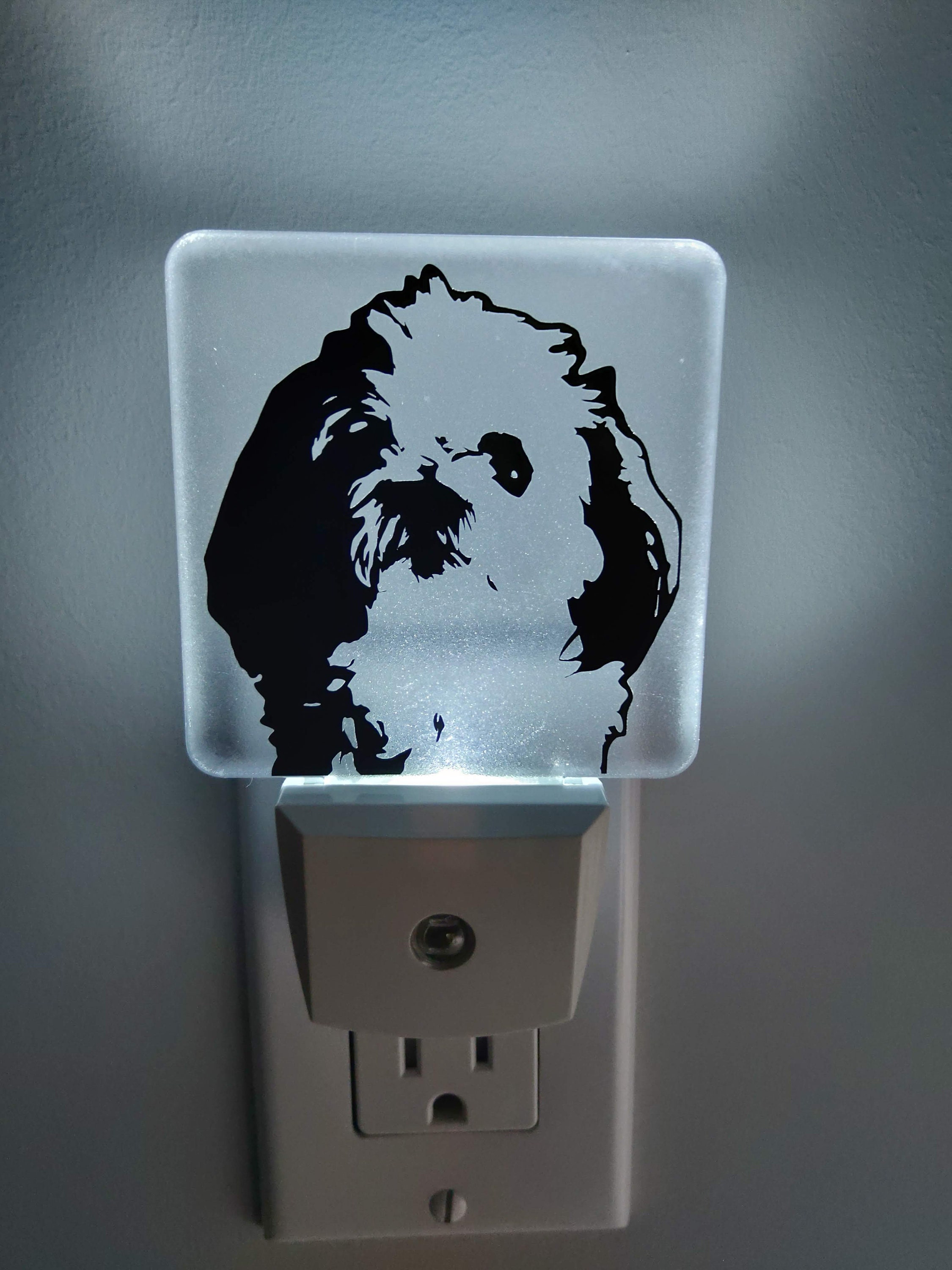 Custom Plugin Night Light Affordable Personalized LED Lights Monogram