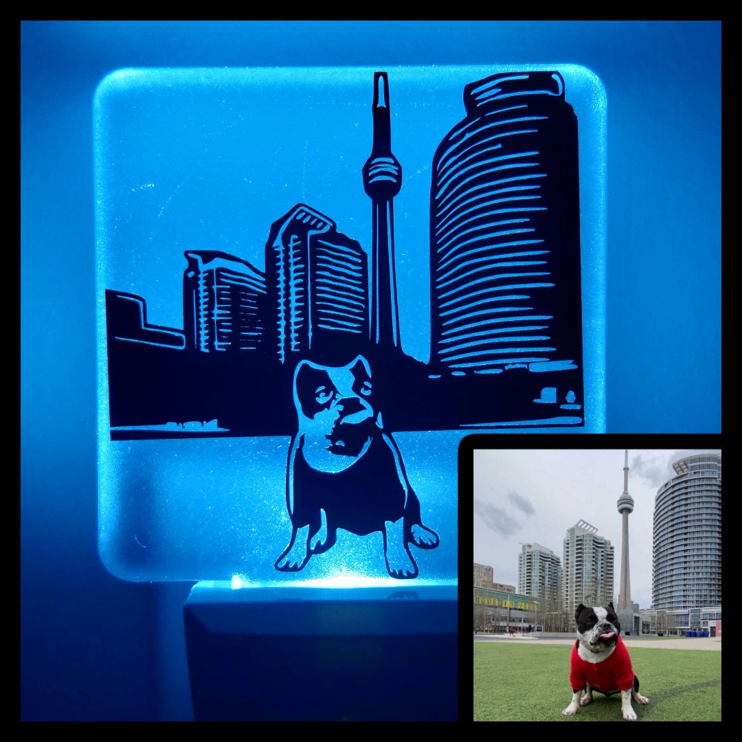 Custom Plugin Night Light Affordable Personalized LED Lights Monogram