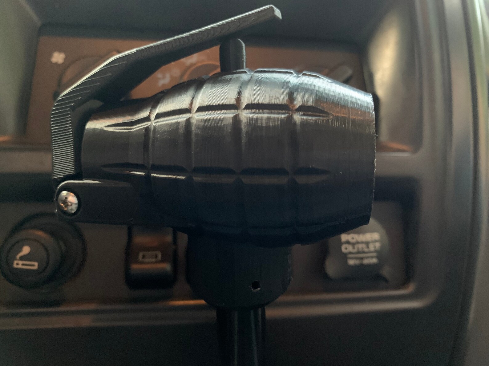 Grenade Gear Shift Knob Automatic 3D Printed Etsy