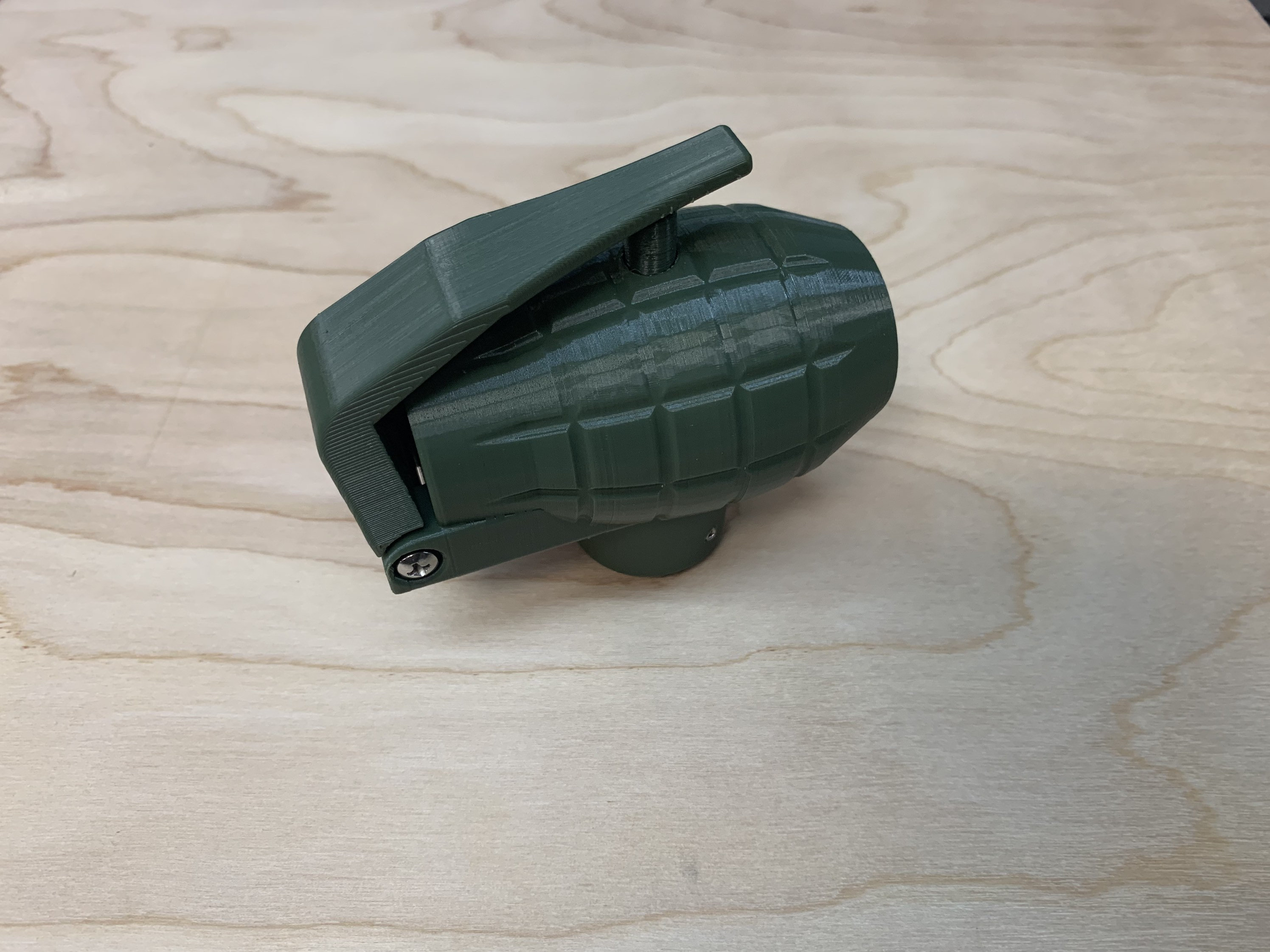 Grenade Gear Shift Knob Automatic 3D Printed Etsy