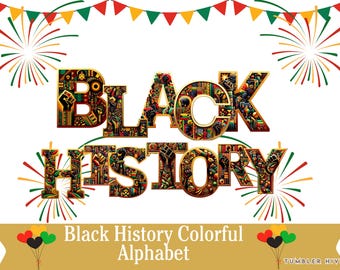 Black History Alphabet Printable for Kids | Afrocentric Classroom Decor | African Heritage Wall Art
