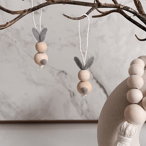 OLYCRAFT Hexenglocken Set Mit Holzperlen - 3 Stück Magische Türdekoration