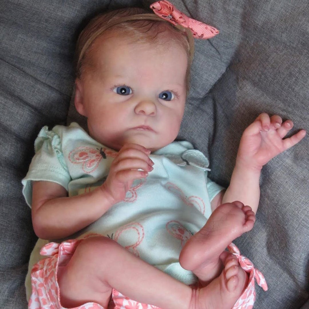 17 Inches Cloth Body Reborn Baby Vinyl Doll Kit Tink Unpainted Etsy