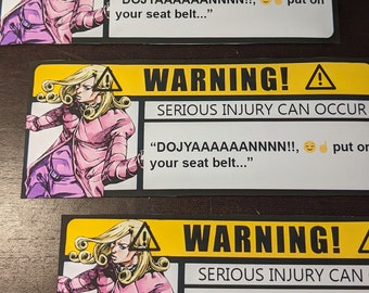POTUS Warning Sticker - Etsy Canada POTUS Warning Sticker - Etsy Canada
