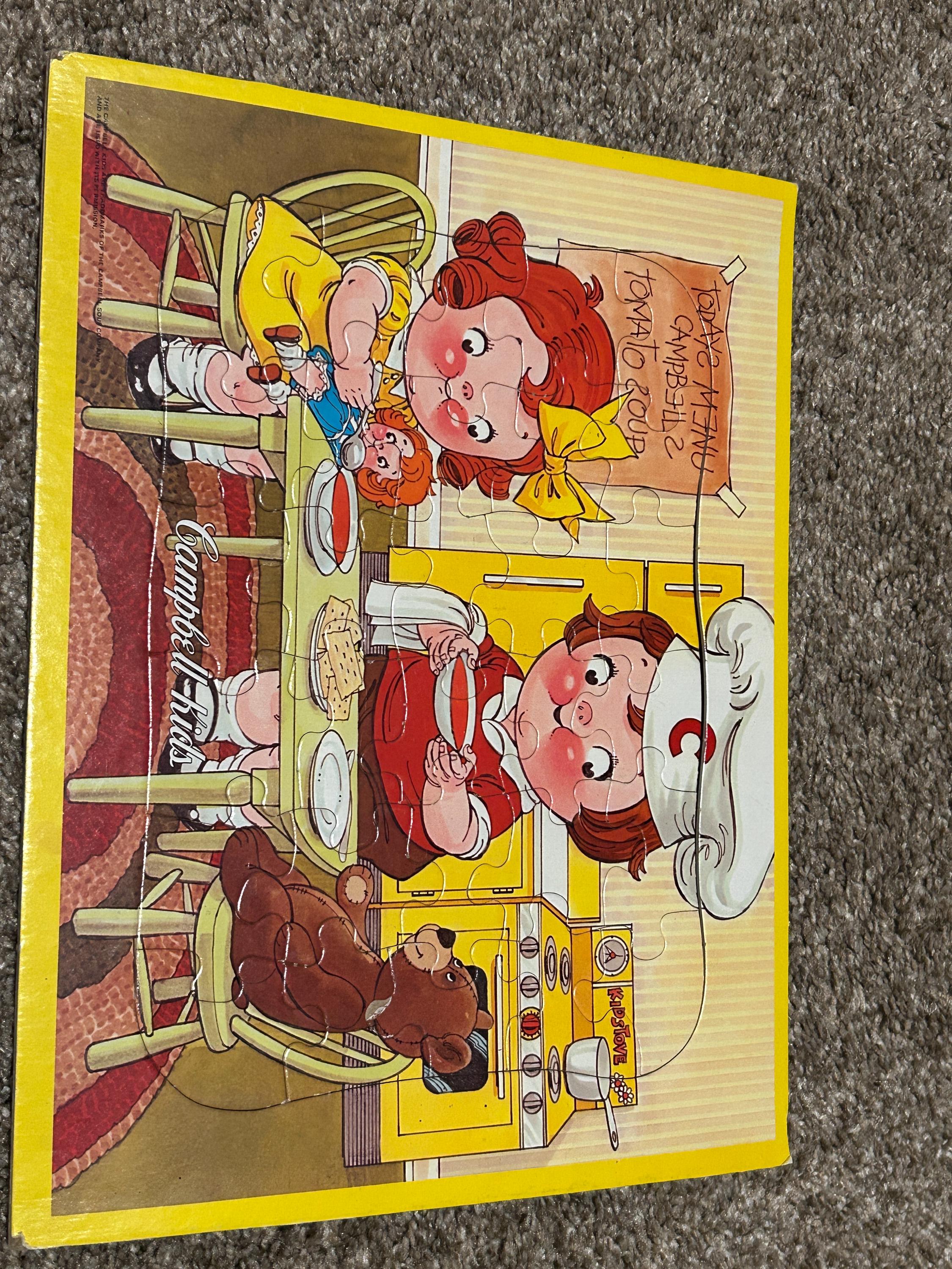 Campbell Soup Puzzle - Etsy