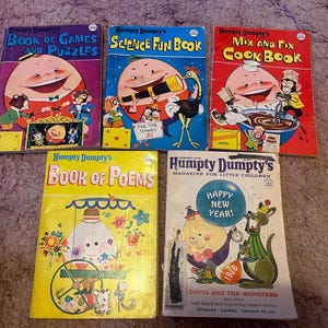 Humpty Dumpty magazine and books.