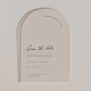 Save The Date Wedding Invitation Fully Customizable Template Immediate Download image 2