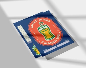 Editable Pub Golf Scorecard – Instant Download & Customize in Canva!