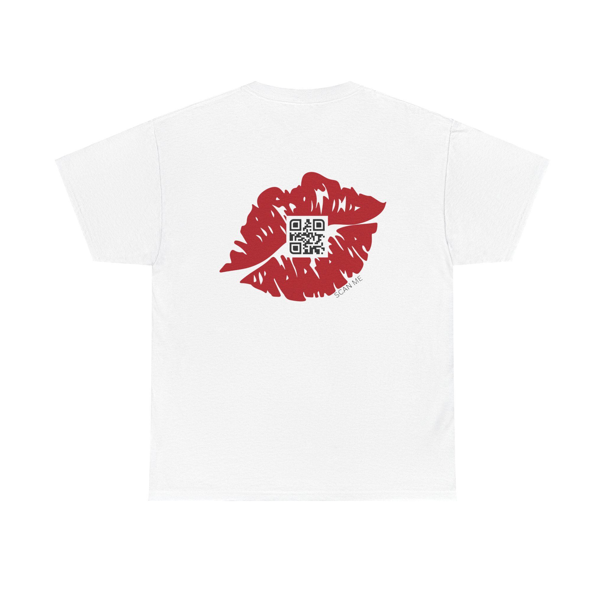 Kiss My Ass QR Code T-shirt, Funny Shirt, Comfortable
