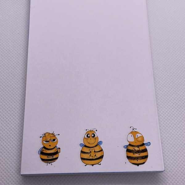 3x5 notepad - great gift for gardeners, writers, coffee lover, bees, chickens, canning